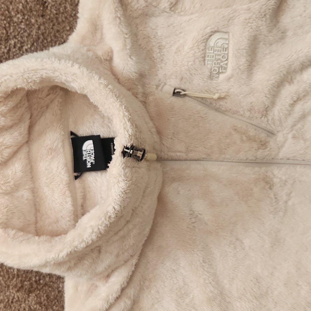 The North Face Osito Flow Fleece Full Zip - Cream - Picture 5 of 13
